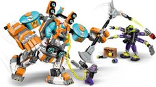 LEGO® Monkie Kid Le puissant robot chargeur de Sandy gameplay