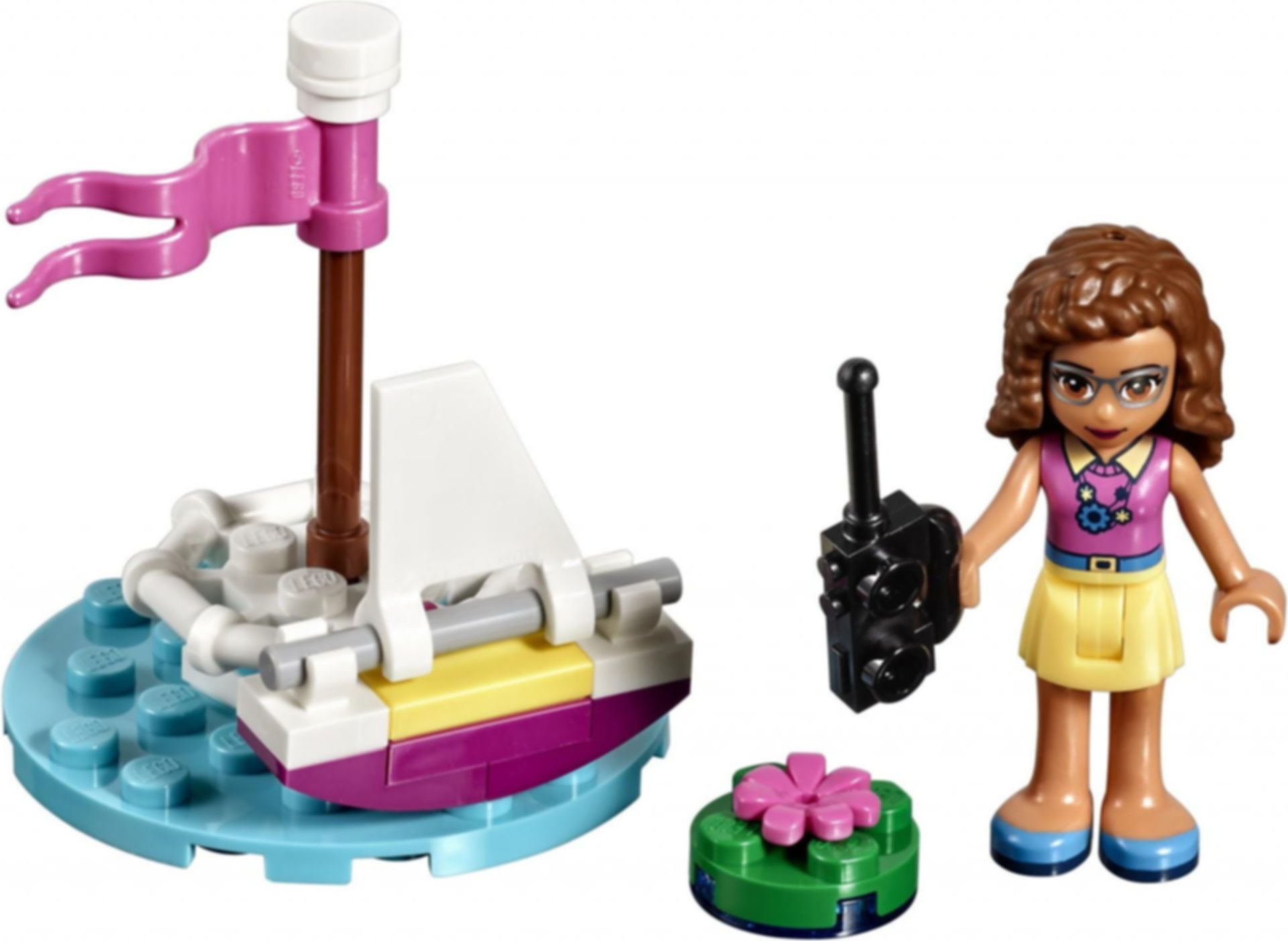 LEGO® Friends Olivia's Remote Control Boat components