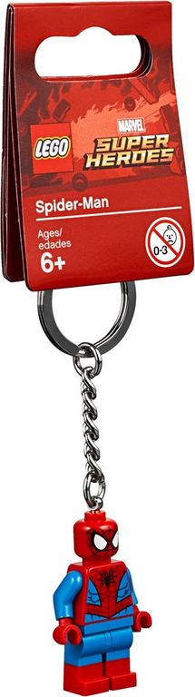 Spiderman store lego keyring