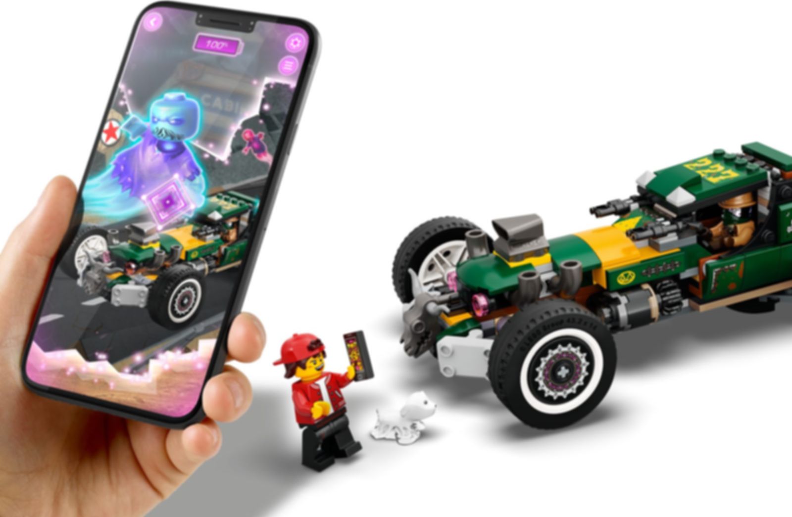 LEGO® Hidden Side Supernatural Race Car gameplay