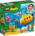 LEGO® DUPLO® Avontuur met onderzeeër achterkant van de doos