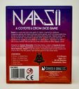 Naasii: A Coyote & Crow Dice Game parte posterior de la caja