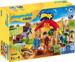 Playmobil® 1.2.3 Nativity scene