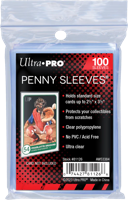 Ultra Pro Card Protector Sleeves - Transparent - 100 Pieces