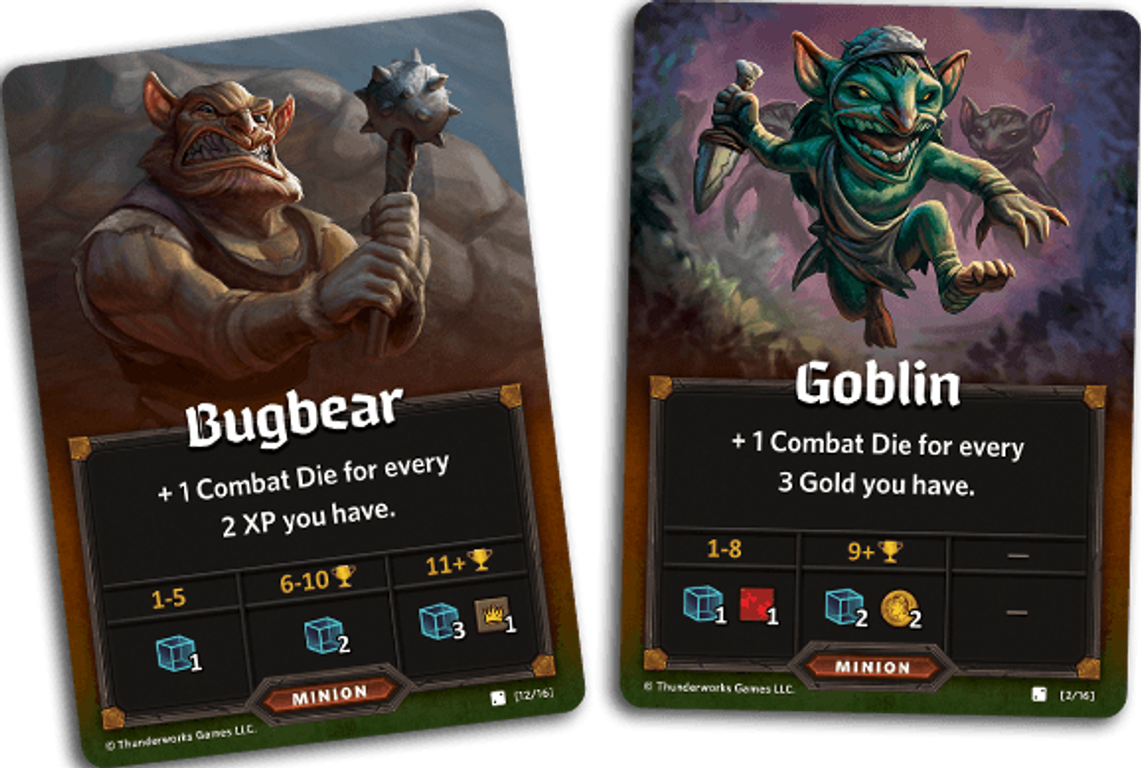 Roll Player: Monsters & Minions cards