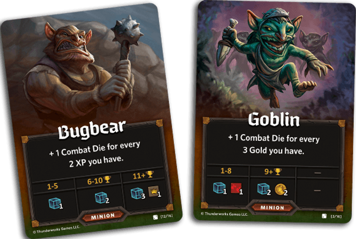 Roll Player: Monsters & Minions karten