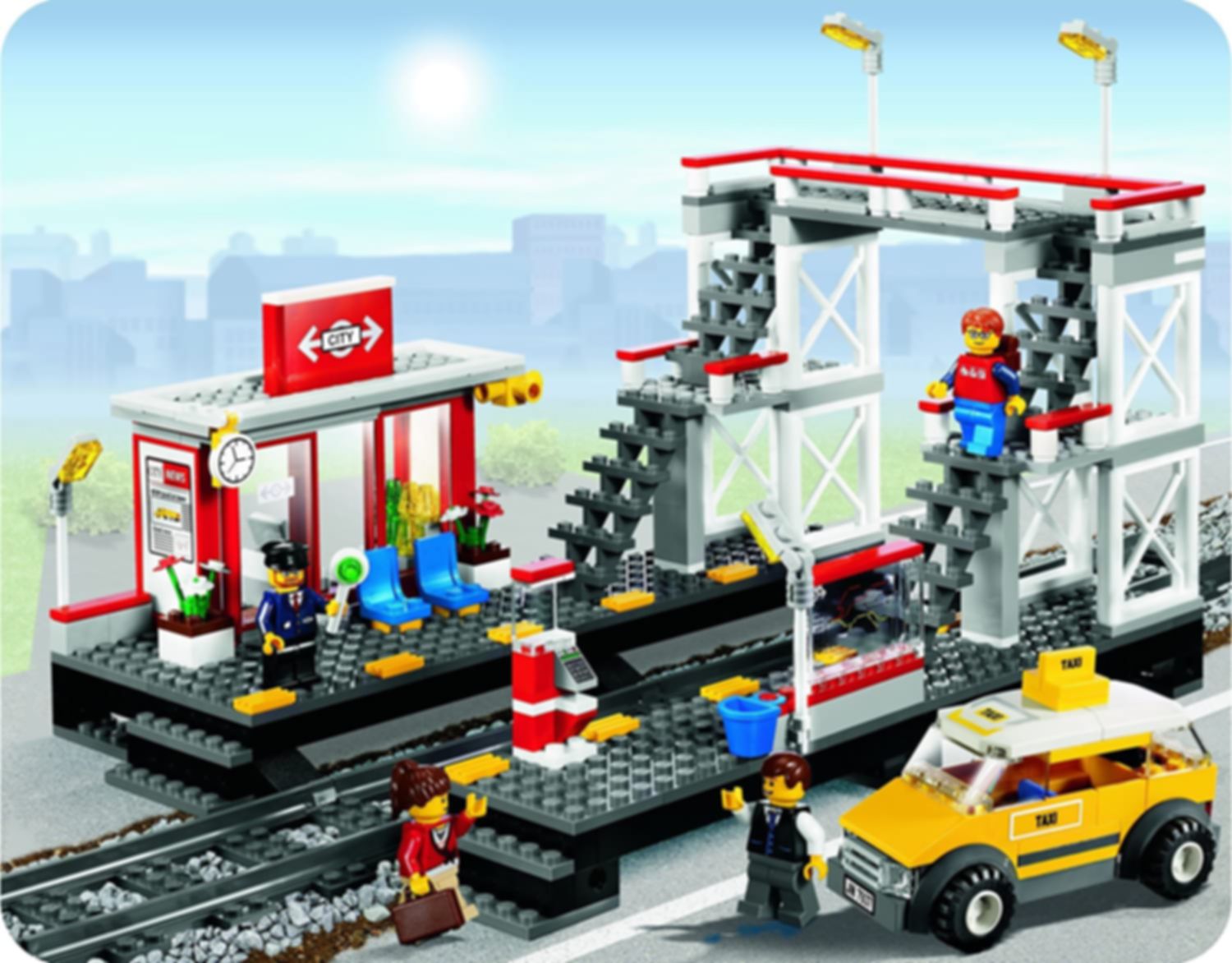 Lego train station 7937 hot sale