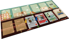 Pixel Lincoln: The Deckbuilding Game game board