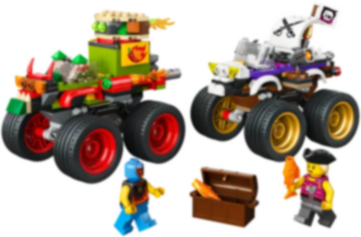 LEGO® City Gara di Monster Truck componenti