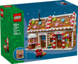 Weihnachtliches Lebkuchenhaus
