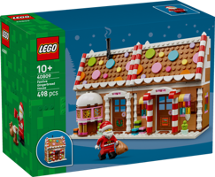 Weihnachtliches Lebkuchenhaus