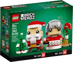 LEGO® BrickHeadz™ Kerstman en Kerstvrouw