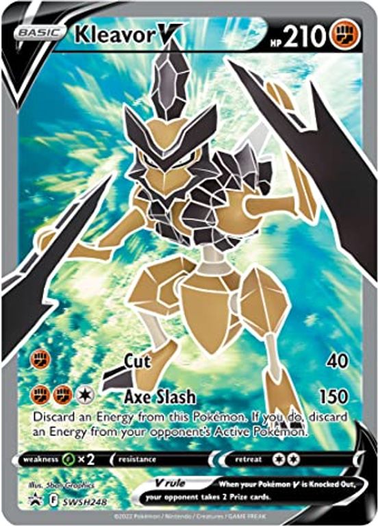 Pokémon TCG: Kleavor VSTAR Premium Collection kaart