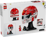 LEGO® Editions Scuderia Ferrari HP Charles Leclerc Helmet back of the box