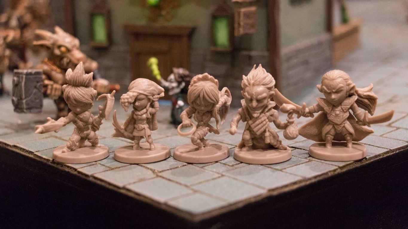 Arcadia Quest: Infierno miniaturas