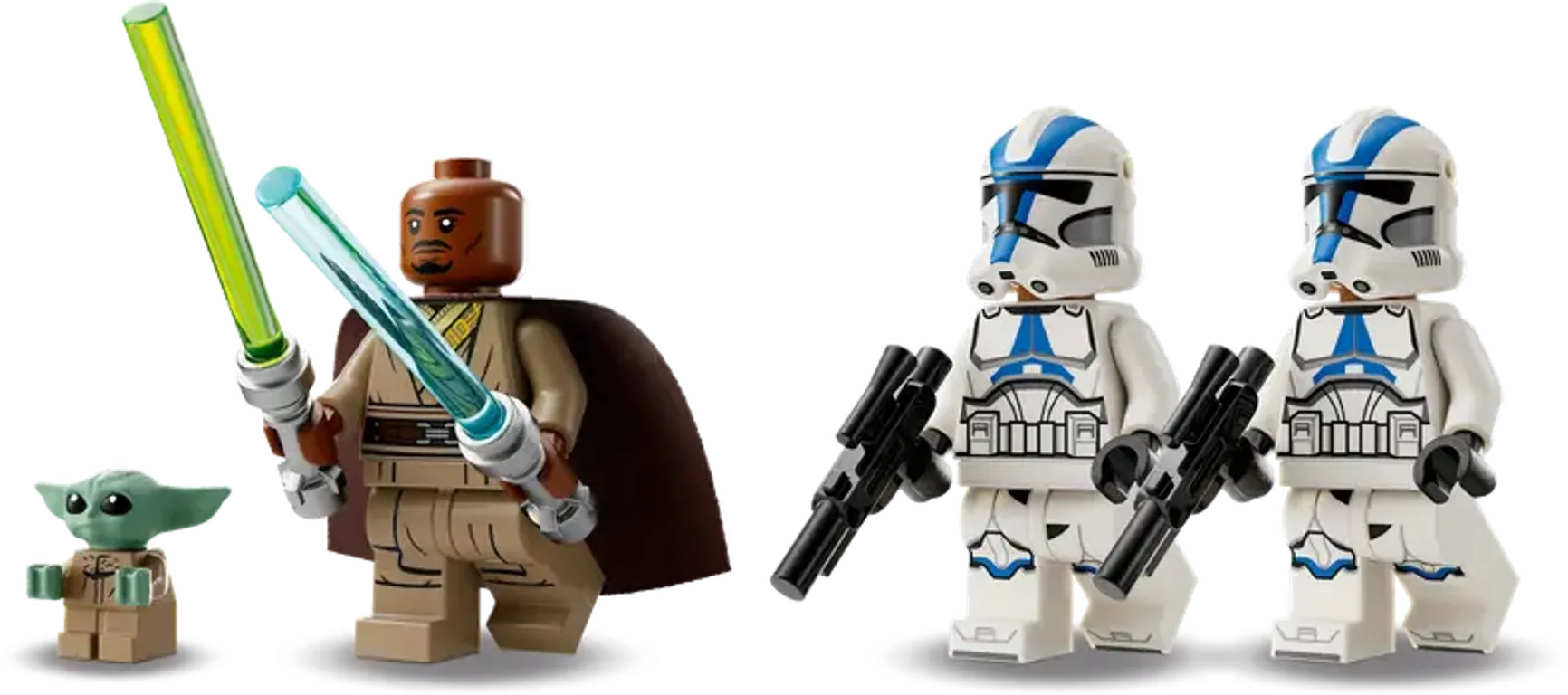 LEGO® Star Wars Huida en Speeder BARC miniaturas