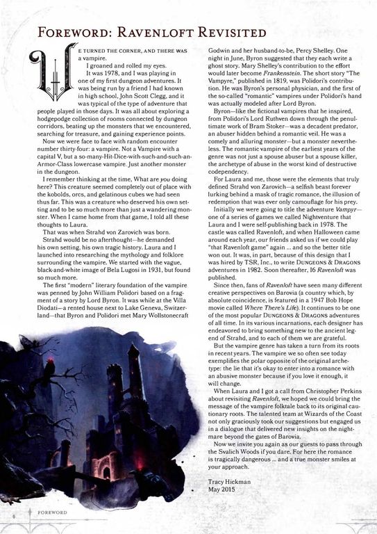 Dunegons & Dragons: Curse of Strahd manual