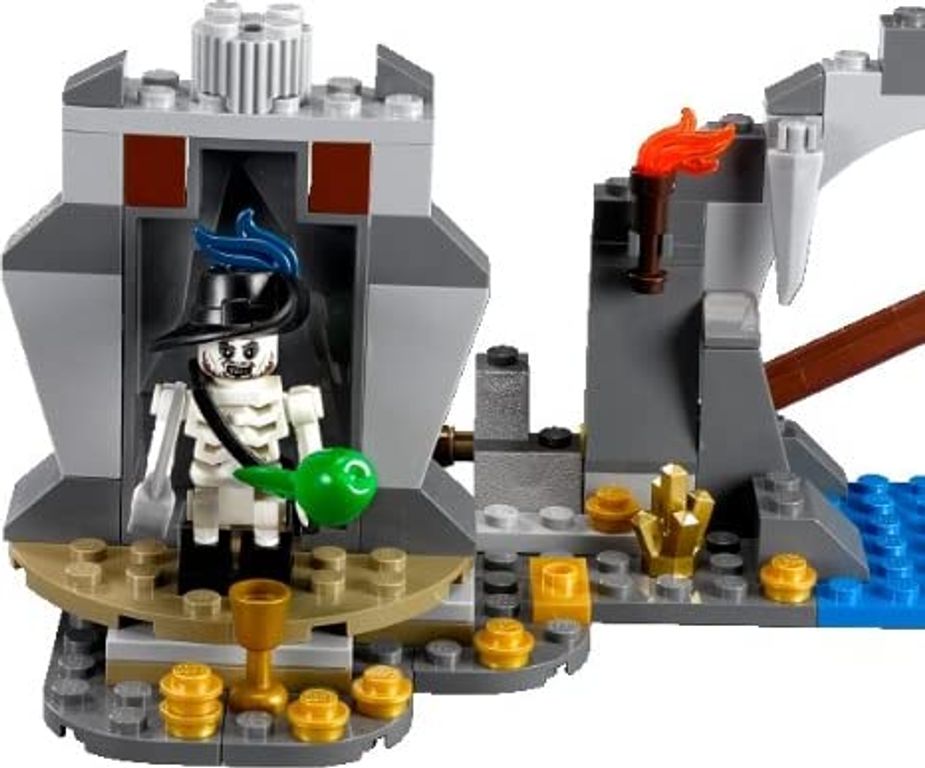 LEGO® Pirates of the Caribbean Eiland van de Dood componenten