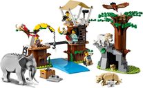 LEGO® City Le camp de sauvetage des animaux sauvages composants