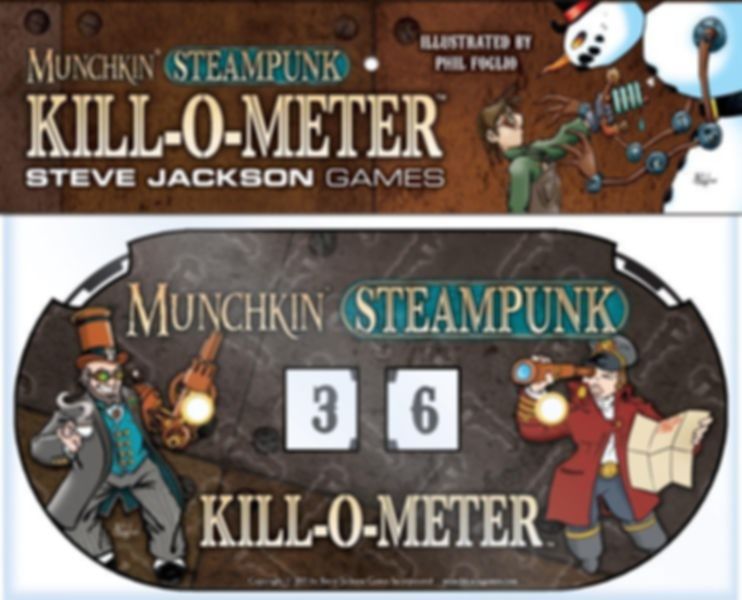 Munchkin Steampunk partes