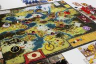 Scythe: Neoprene Playmat gameplay