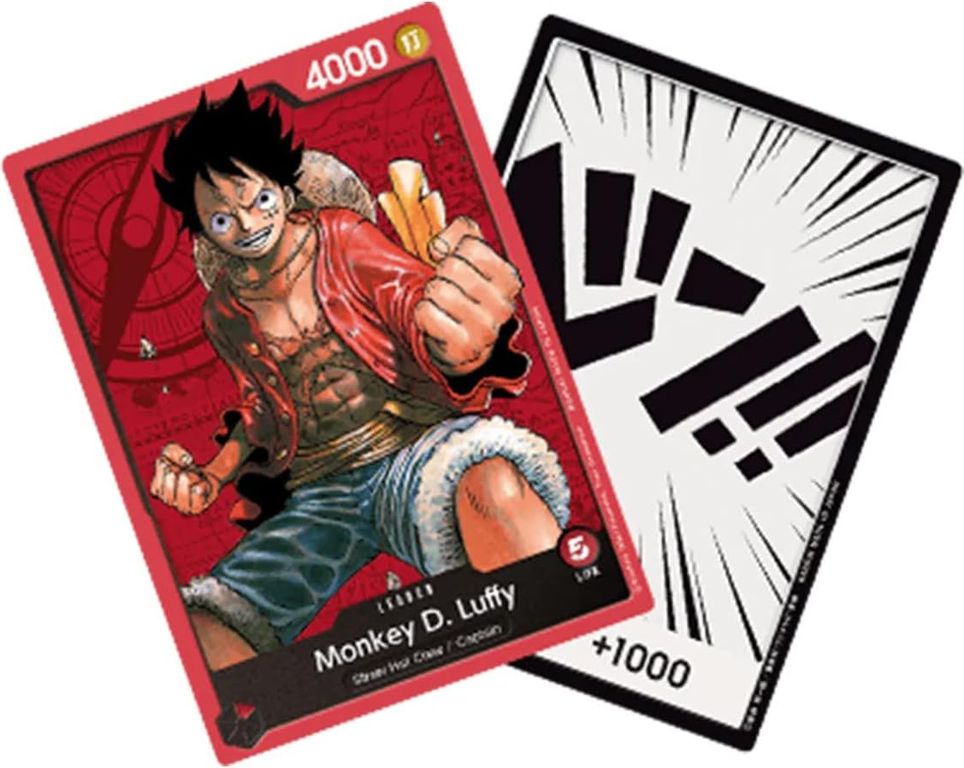 One Piece TCG: Starter Deck - Straw Hat Crew kaarten