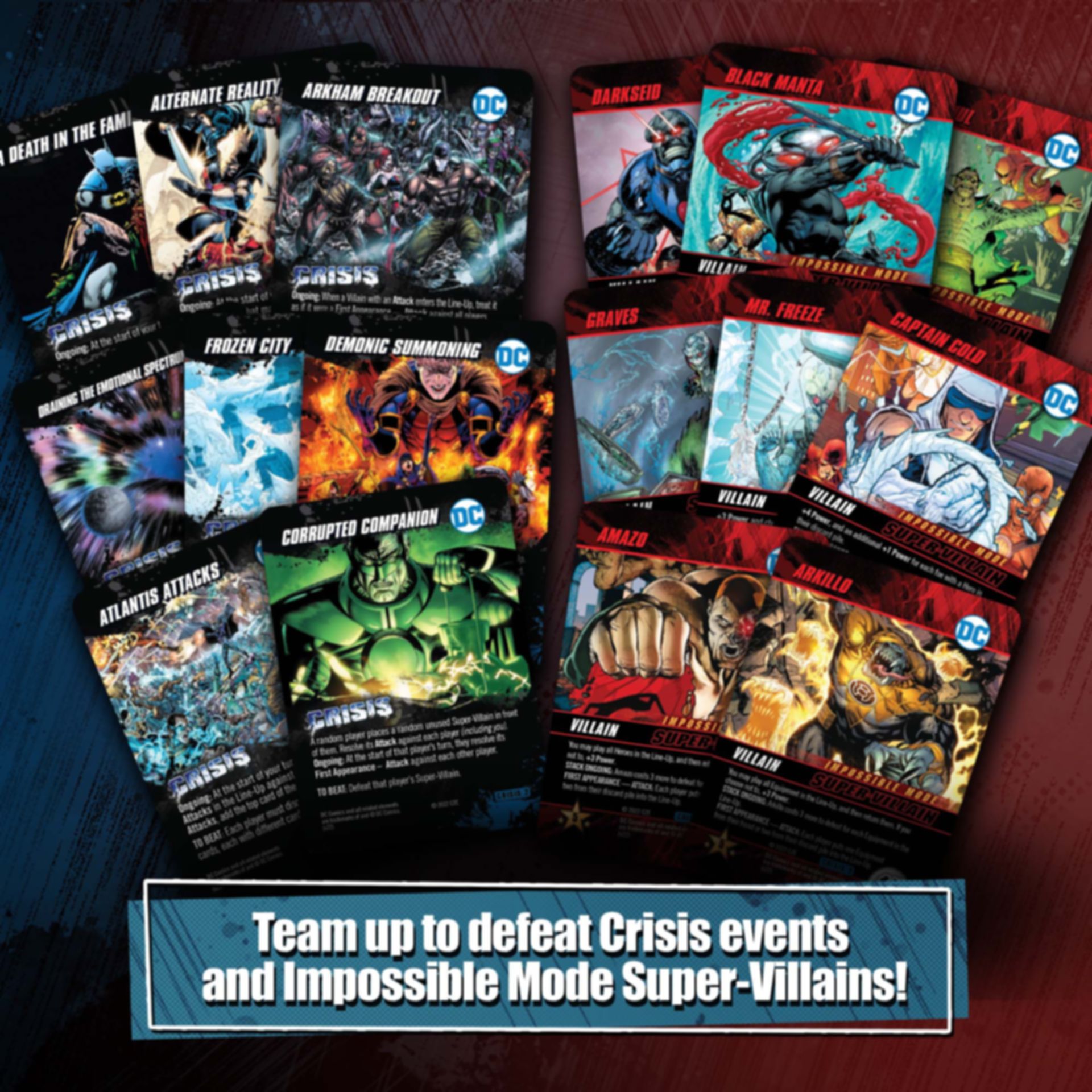 DC Deck-Building Game: Crisis Collection 1 cards
