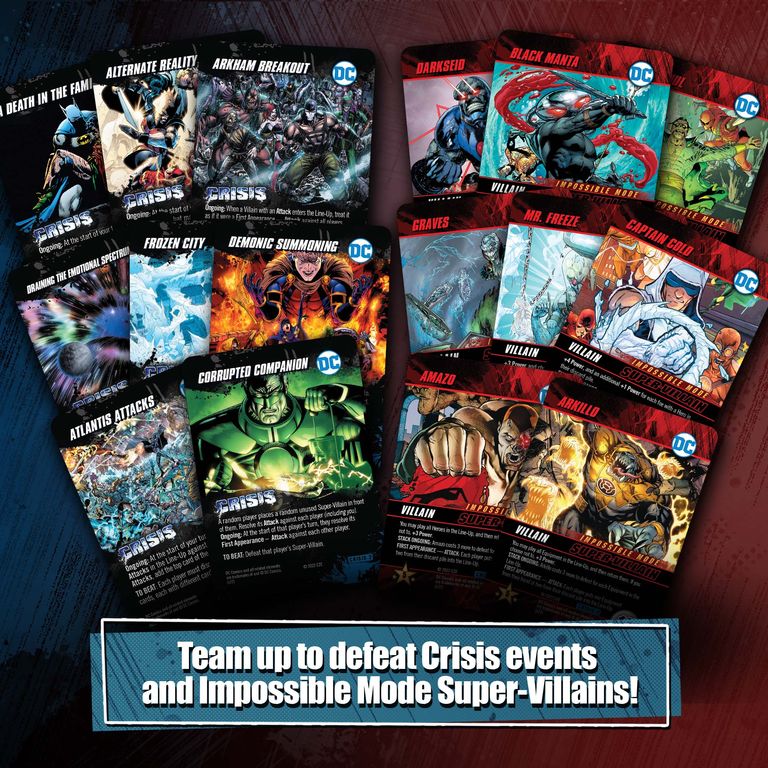 DC Deck-Building Game: Crisis Collection 1 kaarten