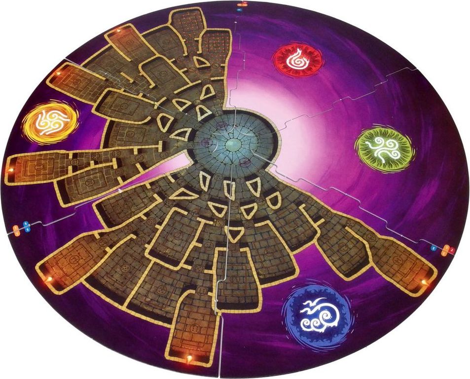 Five Seals of Magic game board