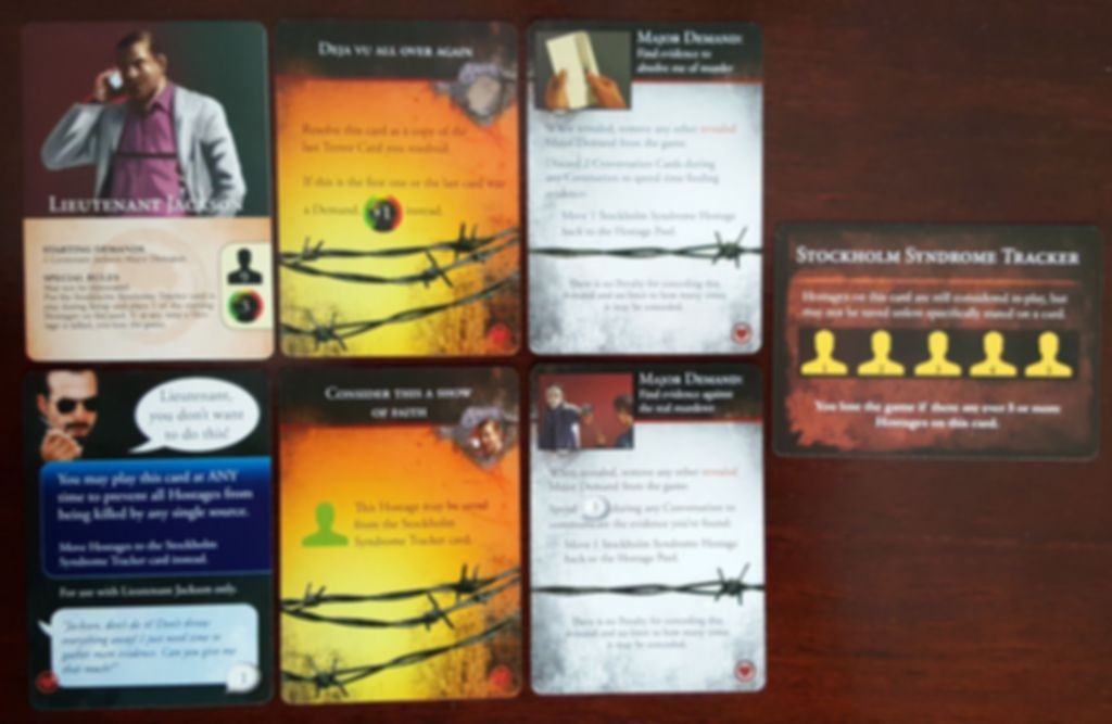 Hostage Negotiator: Abductor Pack 3 cards