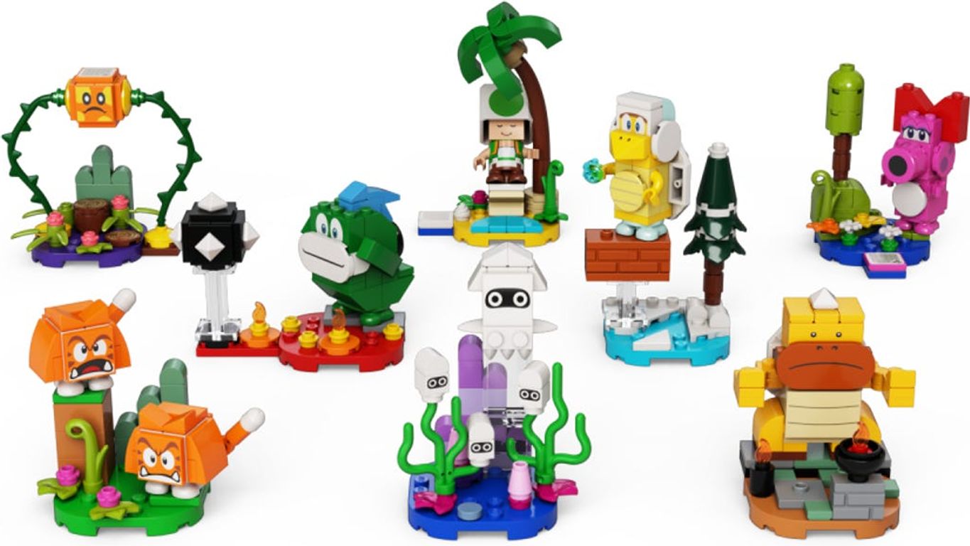 LEGO® Super Mario™ Character Packs – Series 6 components