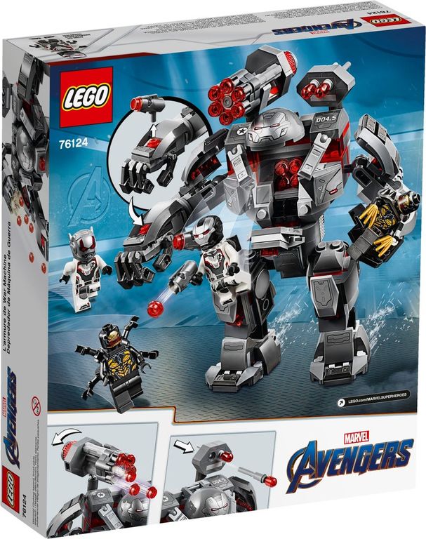 LEGO® Marvel War Machine Buster torna a scatola