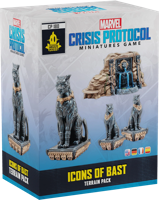 Marvel: Crisis Protocol - Icons of Bast Terrain Pack