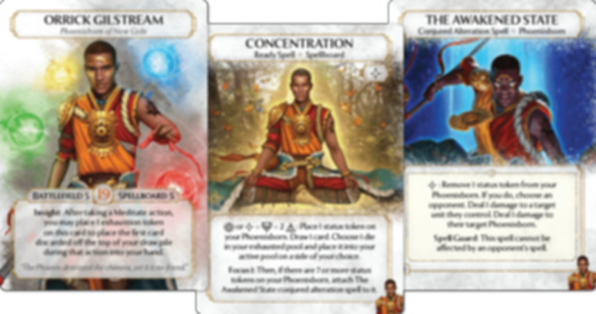 Ashes Reborn: The Messenger of Peace cards