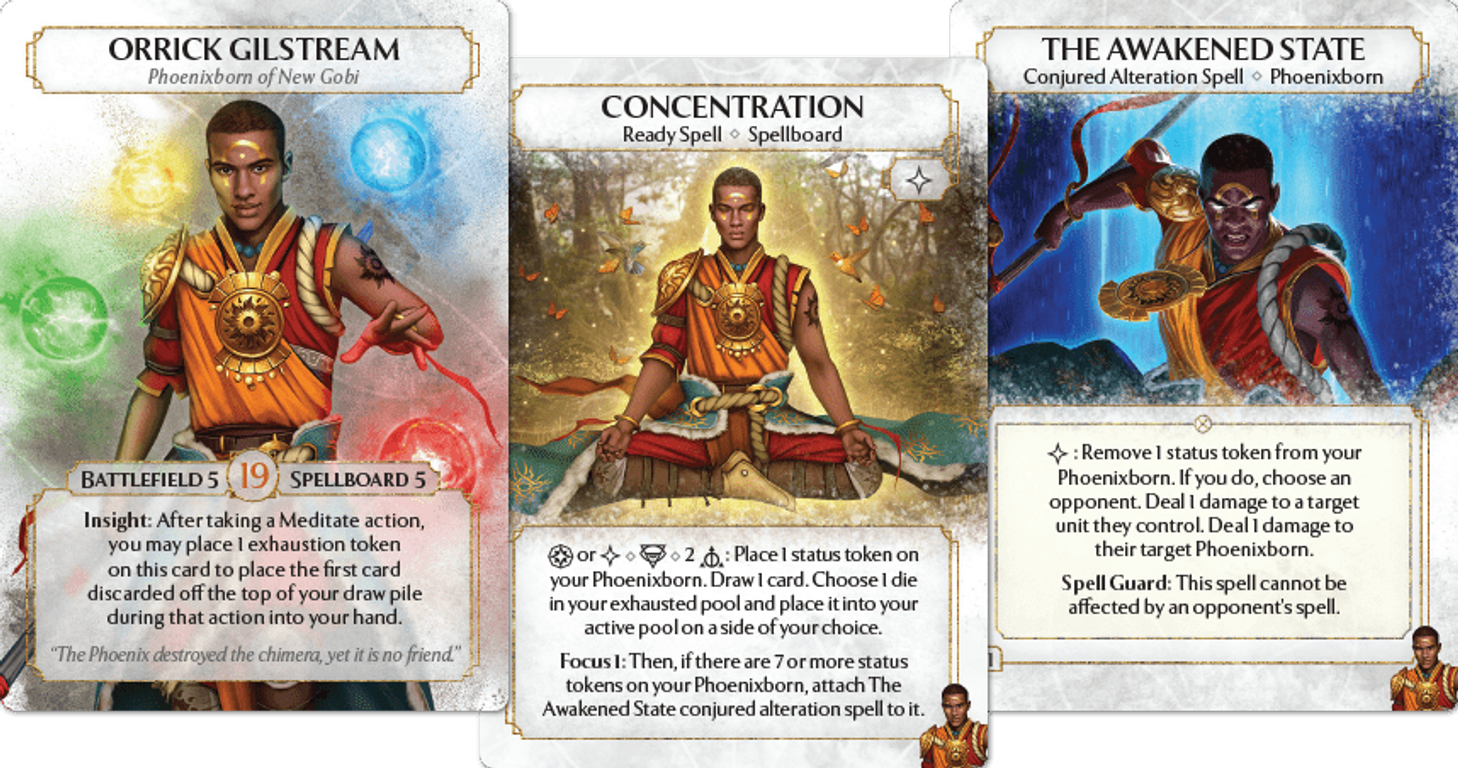 Ashes Reborn: The Messenger of Peace cards