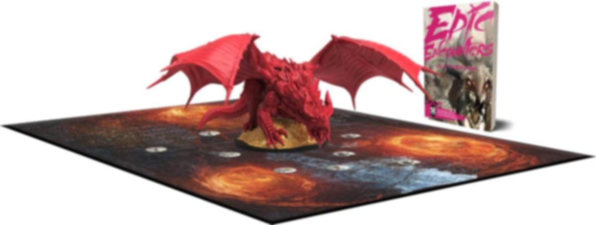 Epic Encounters: Lair of the Red Dragon components