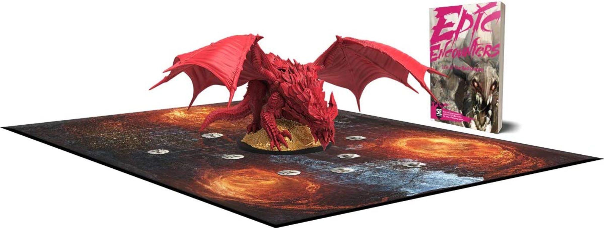 Epic Encounters: Lair of the Red Dragon components