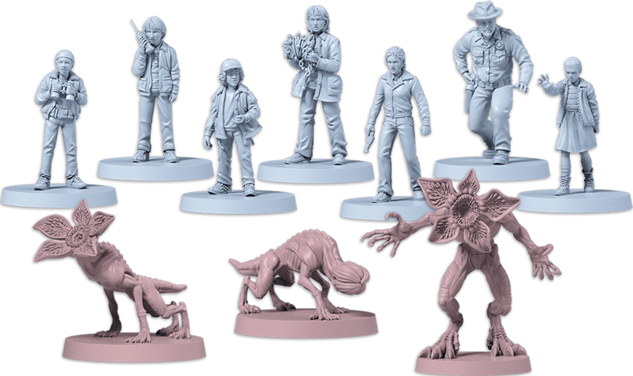 Stranger Things: Le monde à l'envers miniatures