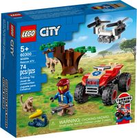 LEGO® City Le quad de sauvetage des animaux sauvages