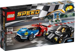 LEGO® Speed Champions Ford GT de 2016 y Ford GT40 de 1966