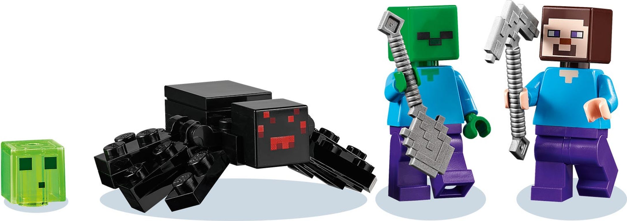 LEGO® Minecraft Die verlassene Mine minifiguren