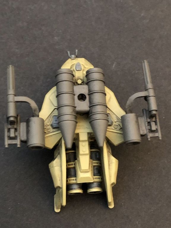 Battlestar Galactica: Starship Battles – Raptor (Assault/Combat) miniature