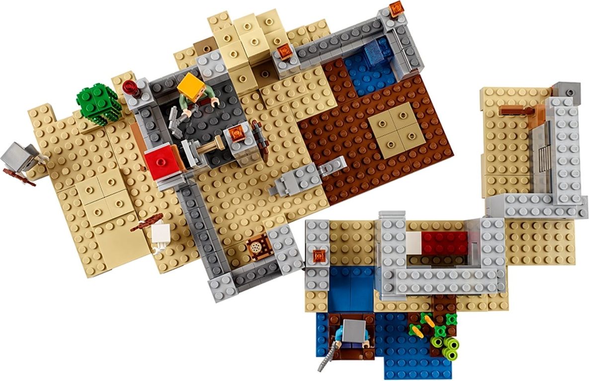 LEGO® Minecraft El Fuerte del Desierto interior