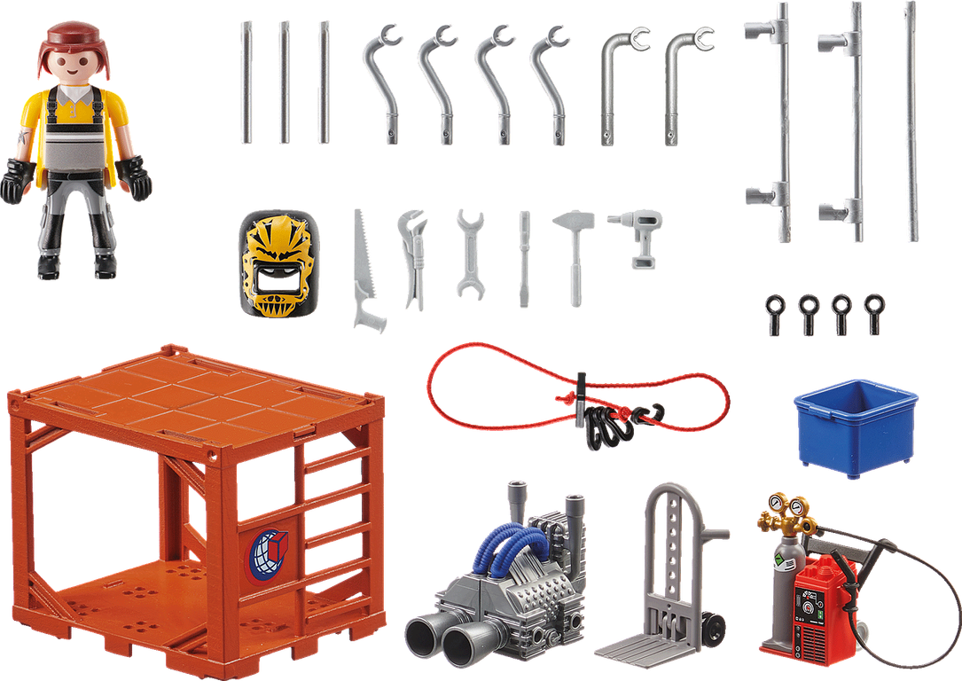 Playmobil® City Action Container Manufacturer components