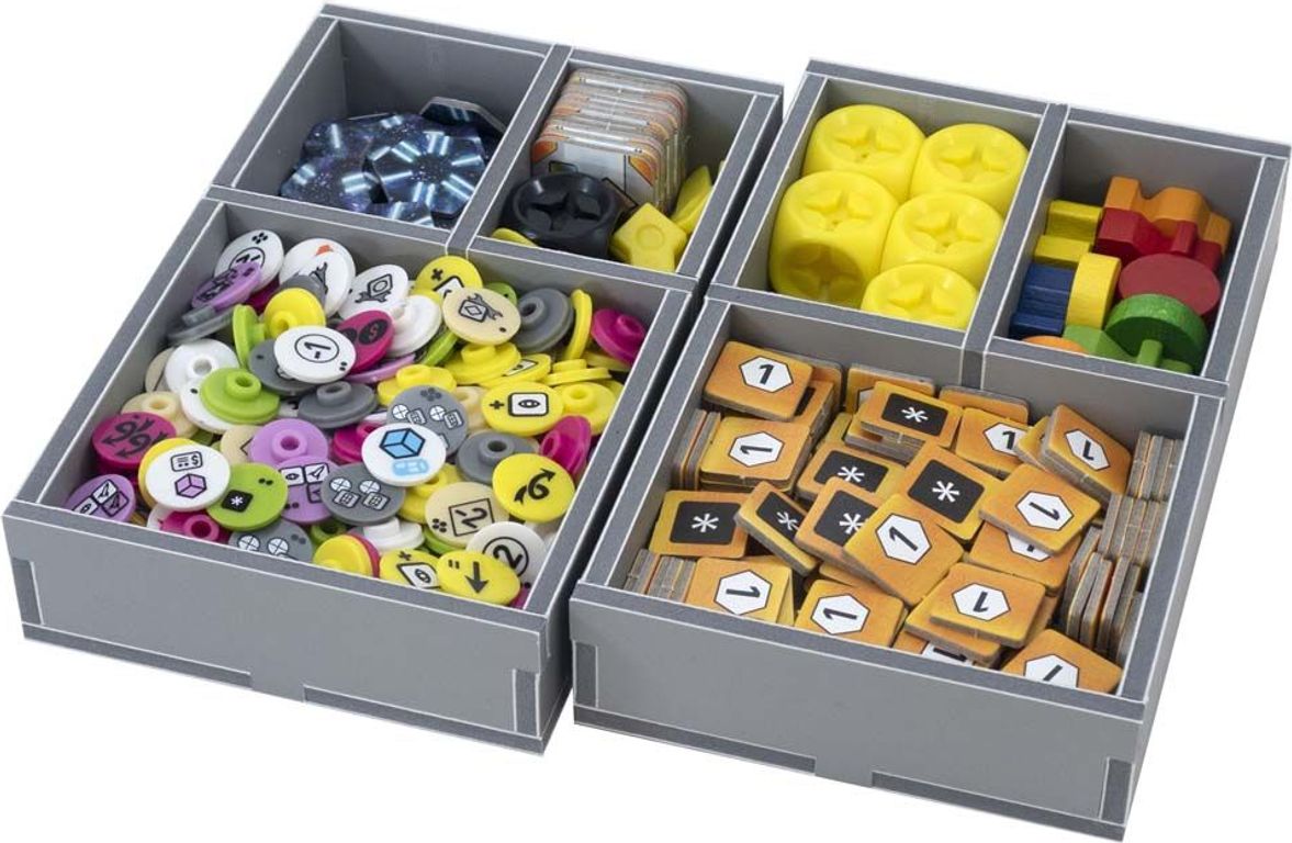 Roll for the Galaxy: Folded Space Insert (Second edition) partes