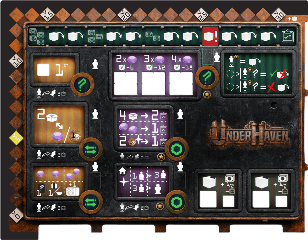 Underhaven spielbrett