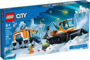 LEGO® City Truck en mobiel laboratorium voor poolonderzoek