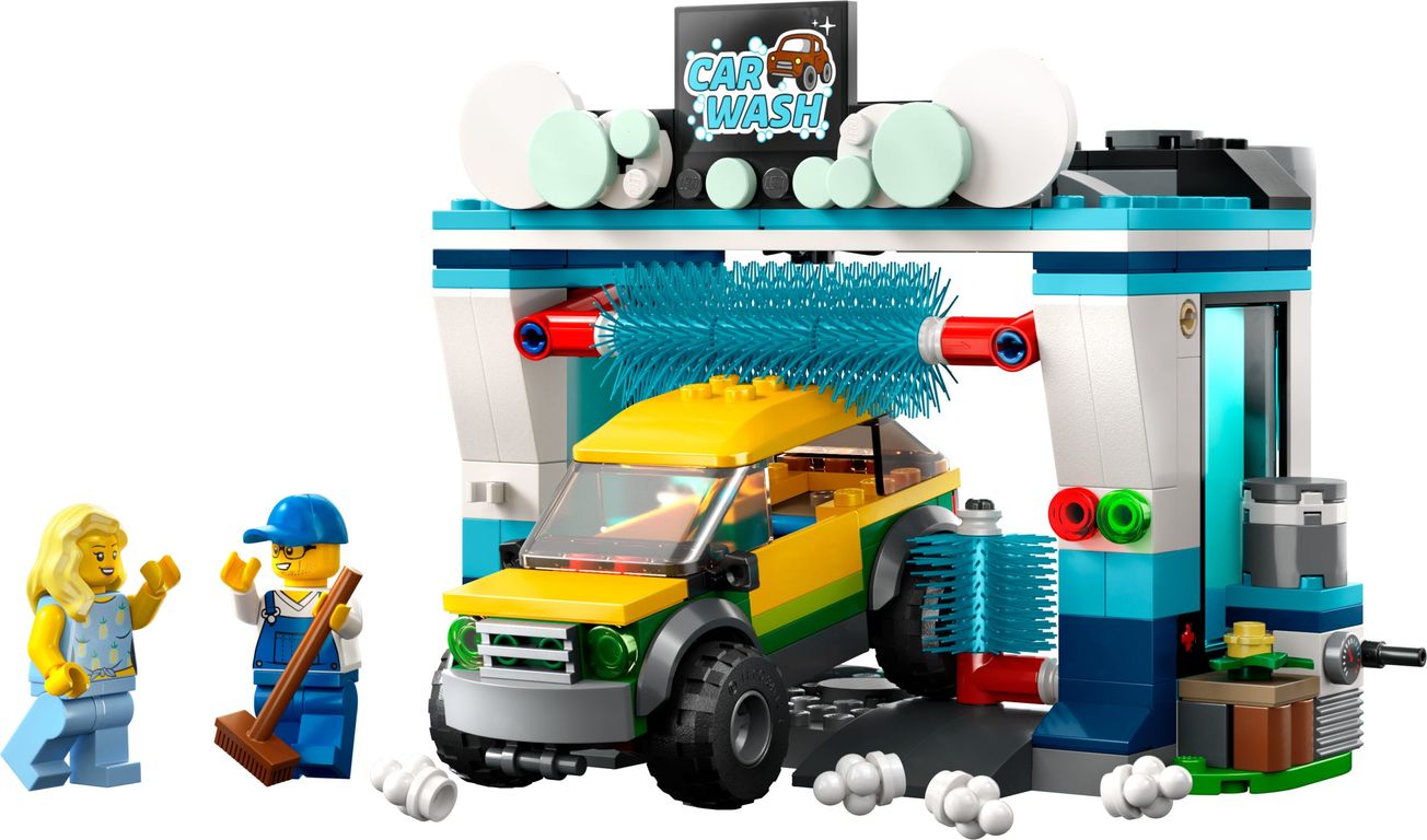 LEGO® City Car Wash components