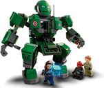 LEGO® Marvel Captain Carter & The Hydra Stomper componenten