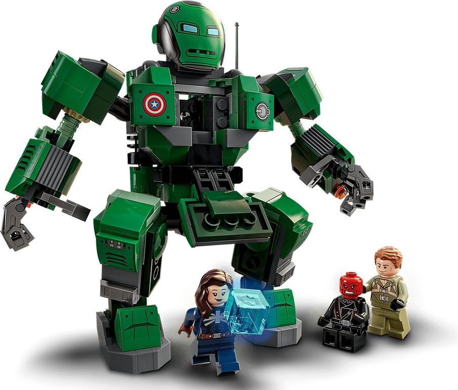 LEGO® Marvel Captain Carter & The Hydra Stomper components